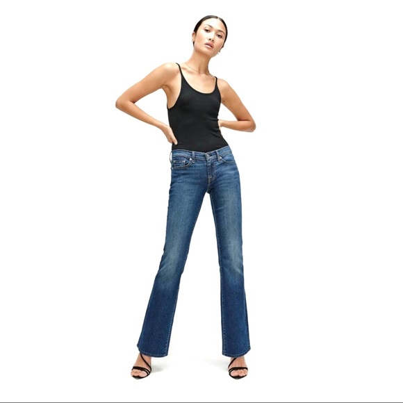 7 For All Mankind 080 Original Bootcut Jeans 29 - Picture 9 of 9